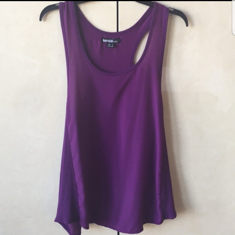 2/$10 XL Women's Purple Eggplant Workout Top!